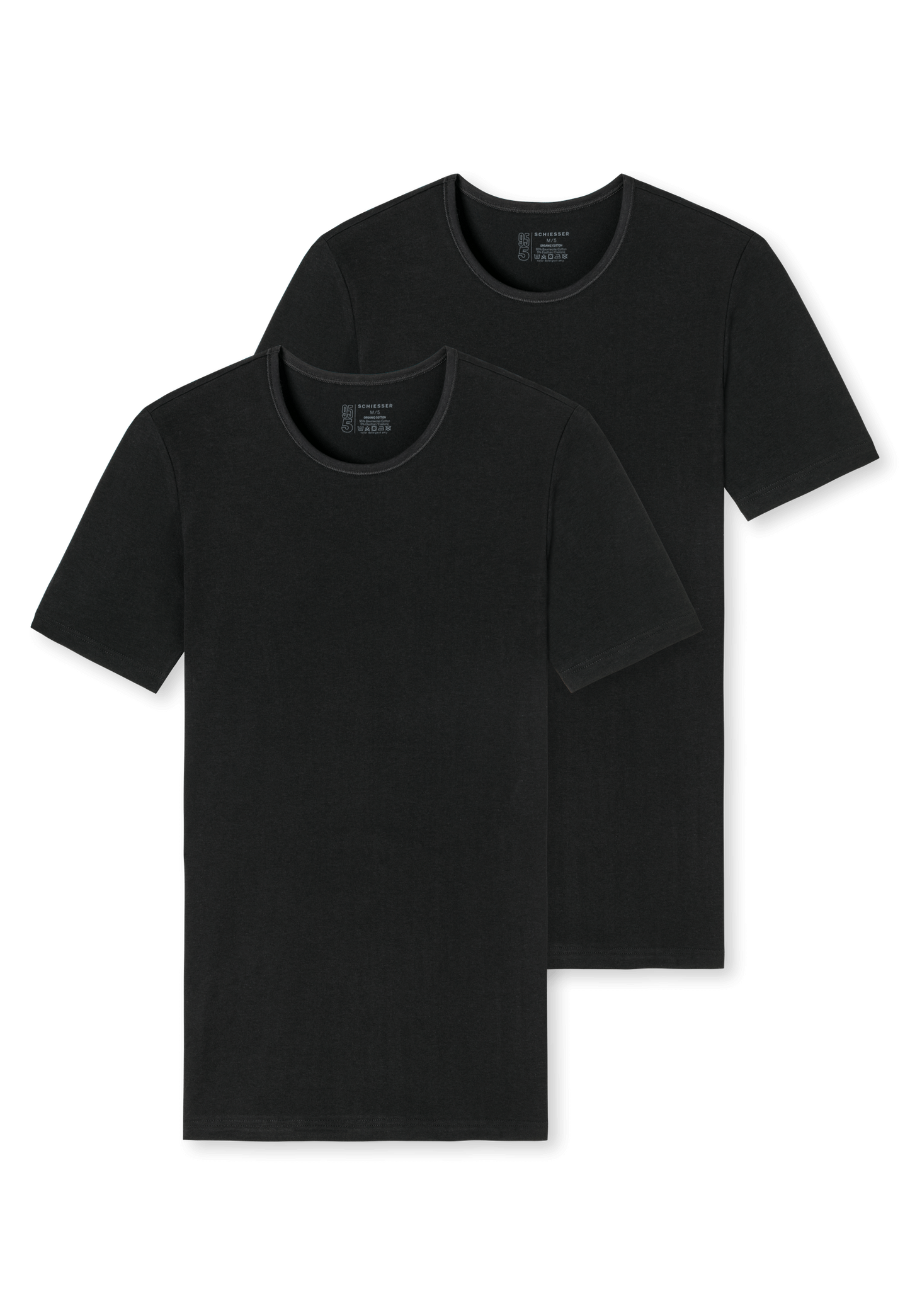 95/5-2PACK T-shirt 174997 000 Schwarz