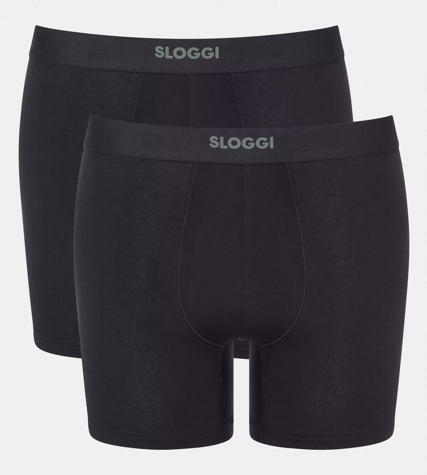 A1699sloggi men EVER Ease Short 2P 10222372 0004 BLACK