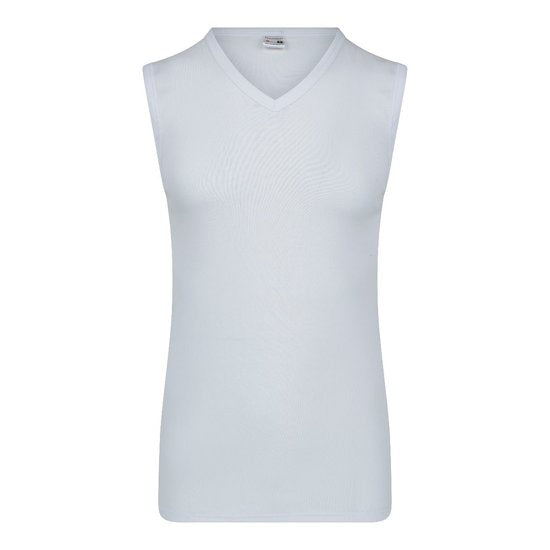 BEEREN H. MOUWL V-HALS SHIRT 11-519 000 WIT