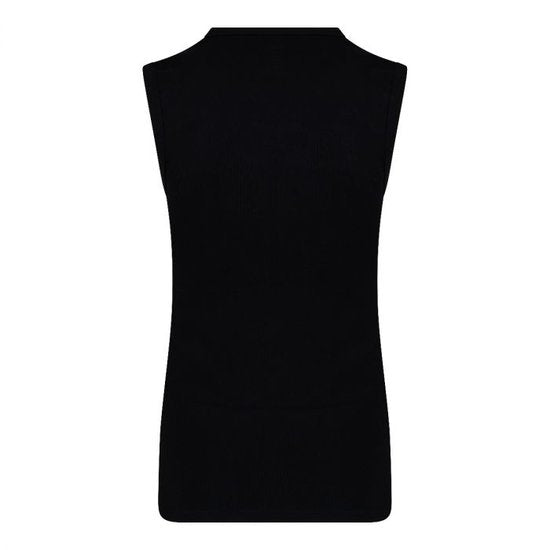 BEEREN H. MOUWL V-HALS SHIRT 11-519 007 ZWART