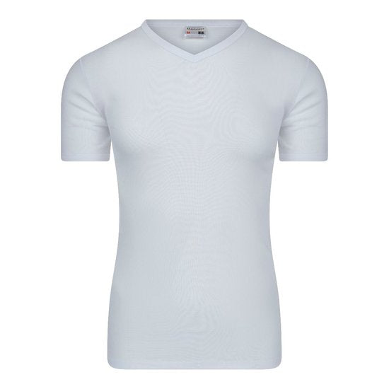 BEEREN H. T-SHIRT V-HALS 11-509 000 WIT