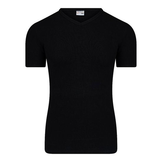 BEEREN H. T-SHIRT V-HALS 11-509 007 ZWART