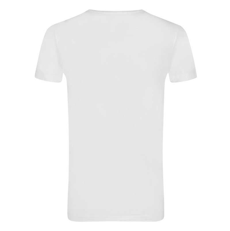 Basics men T-shirt 2 pack 32326 001 white