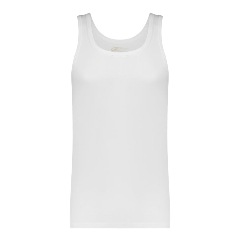 Basics men singlet 2 pack 32324 001 white
