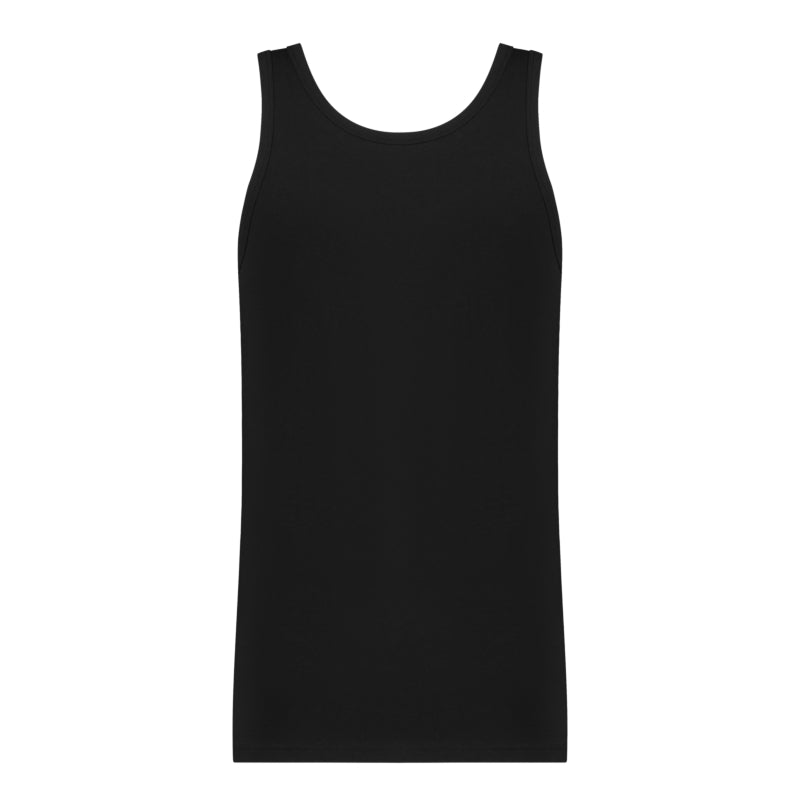 Basics men singlet 2 pack 32324 090 black