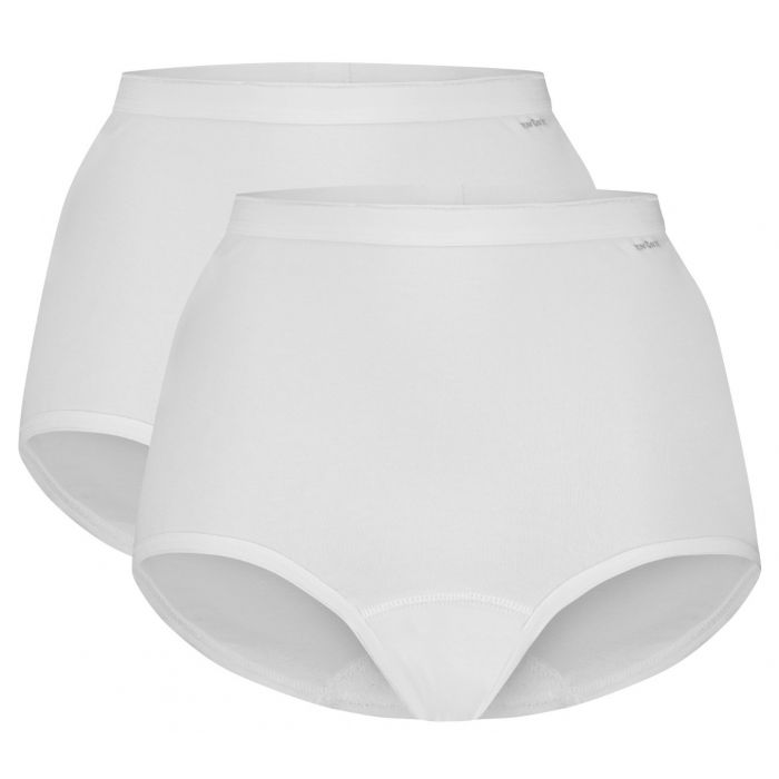 Basics women high waist 2 pack 32281 001 white