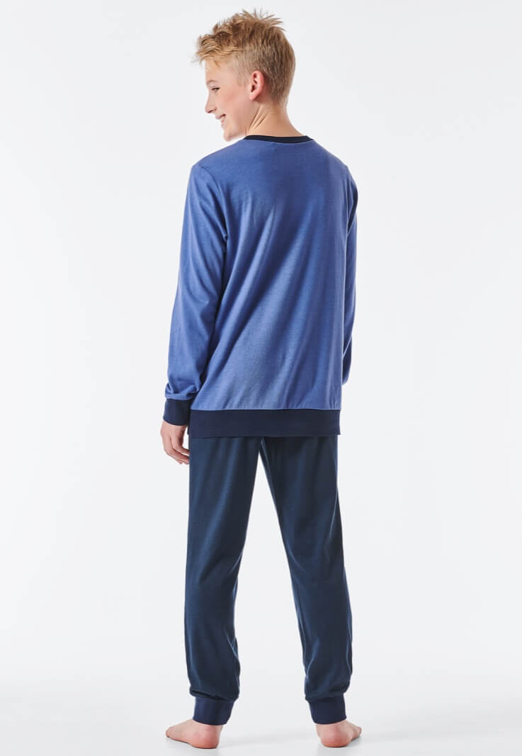 Boys Pyjama Long 177937 800 blue