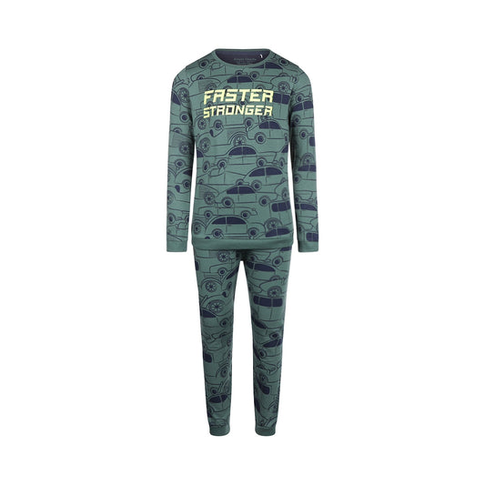 Boys pyjama set S49076-42 6 Forest green