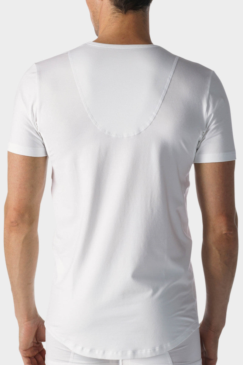 Crew-Neck 46082 101 weiss