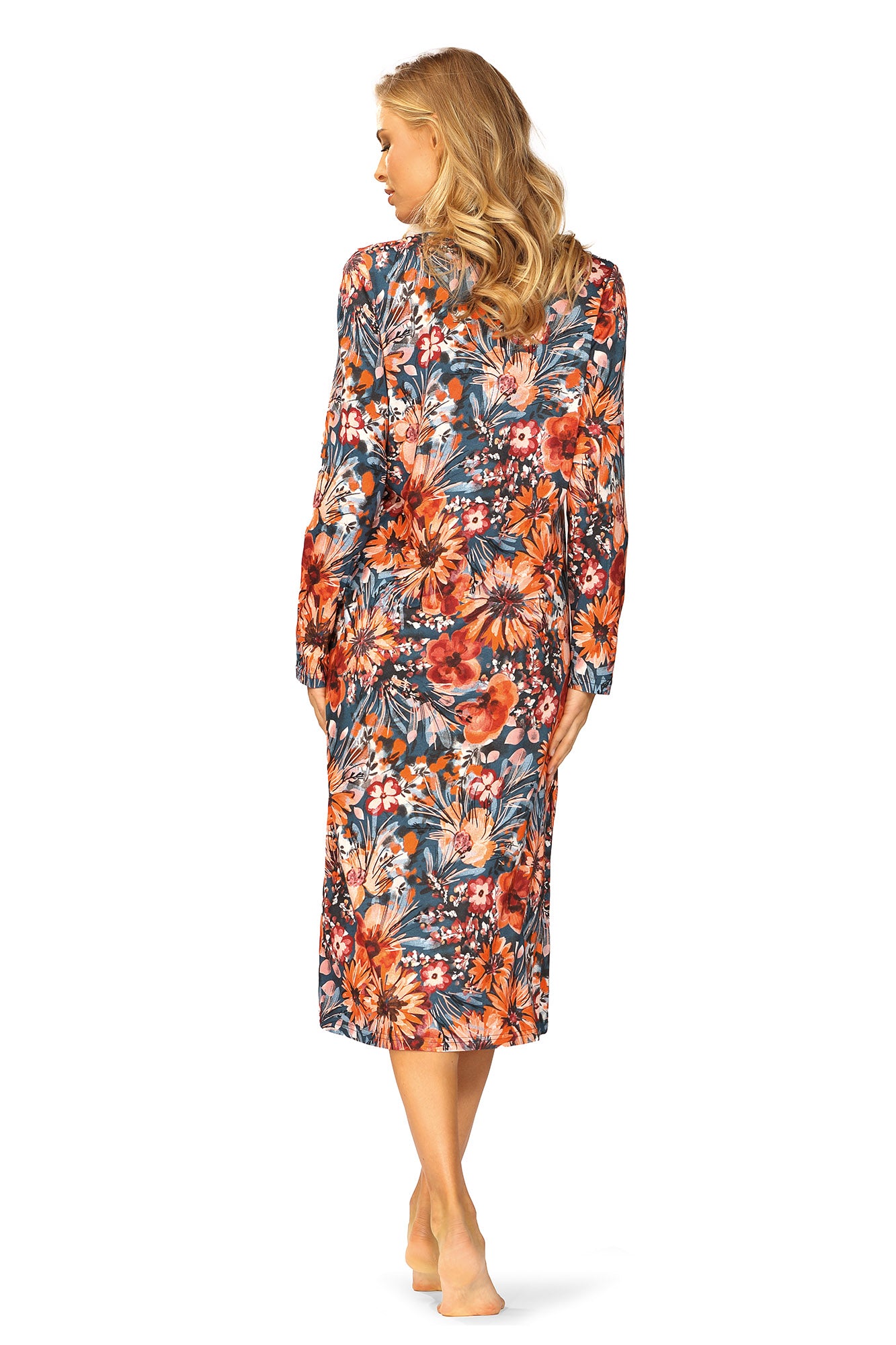 Damen Nachhemd  A2422113 12 blau