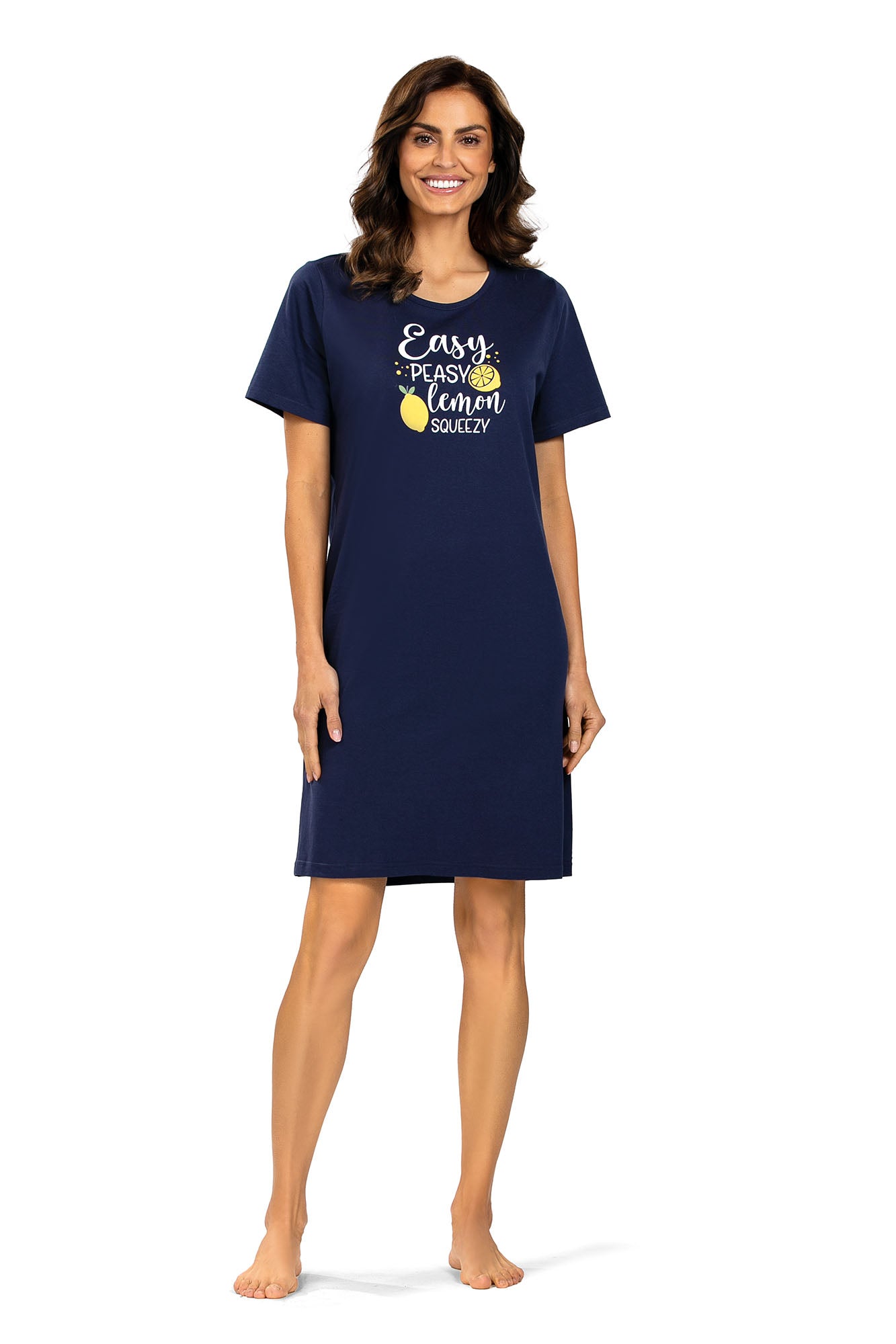 Damen Nachthemd 251221 11 marine