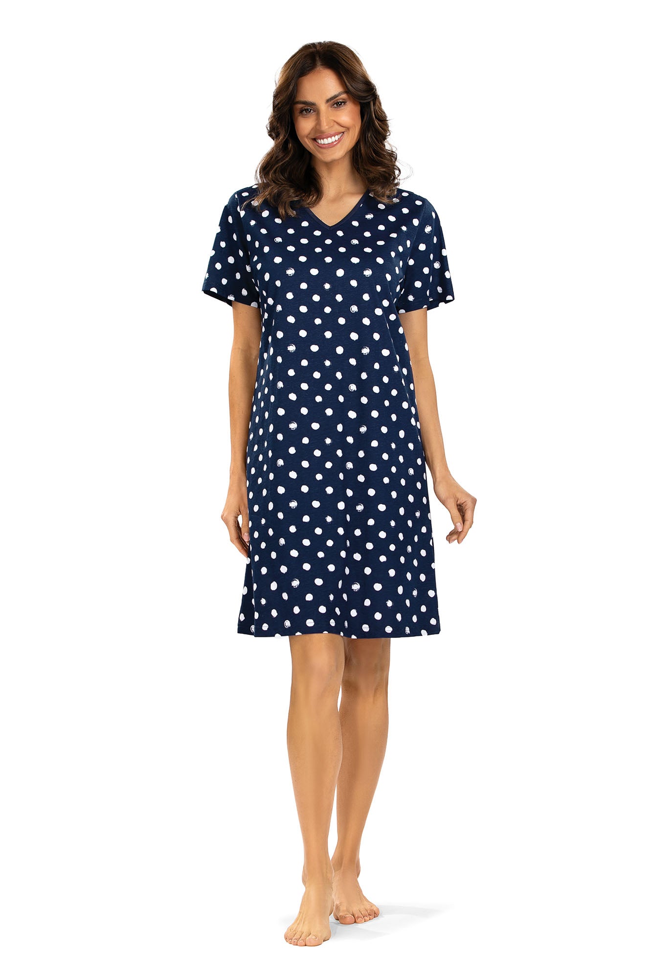 Damen Nachthemd 251222 11 marine