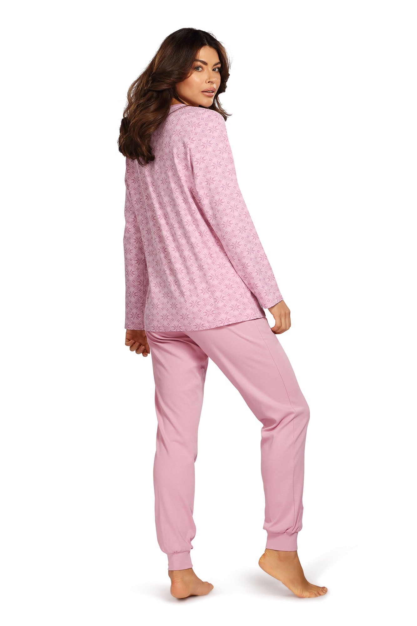 Damen Schlafanzug 242311 61 soft rosa