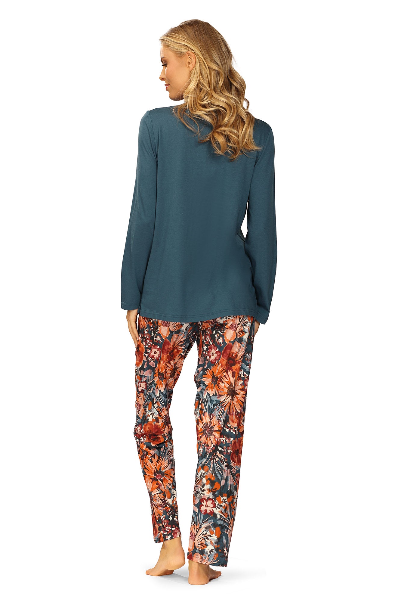 Damen Schlafanzug A2423113 12 blau