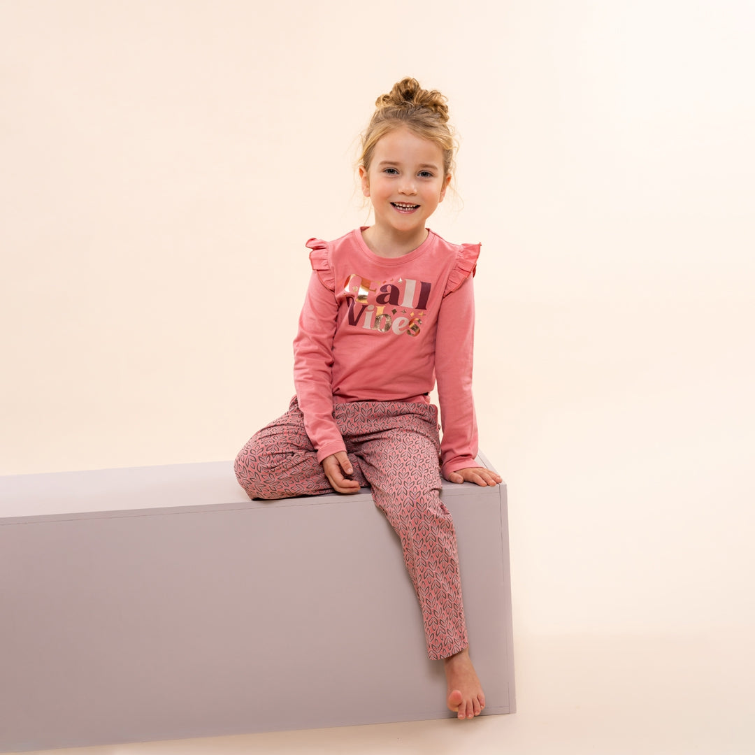 Girls homewear set O57002-41 9 Mauve
