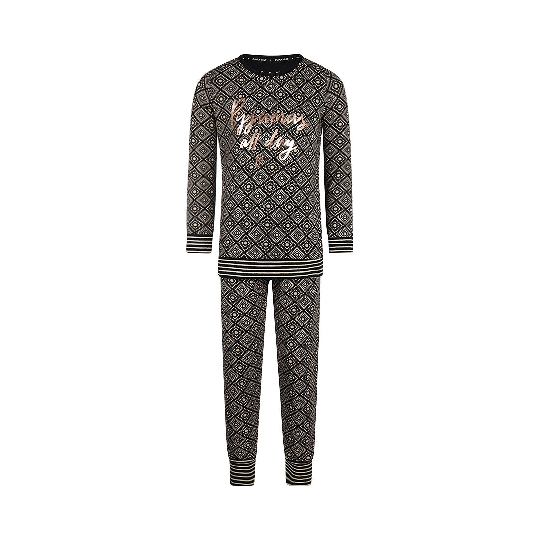Girls lounge set Q53006-41 99 Black