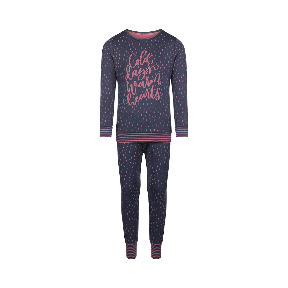 Girls lounge set S49006-41 17 Navy
