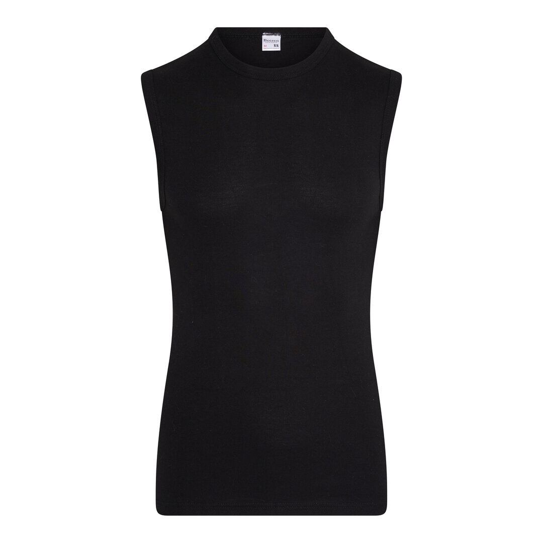 M3000 mouwloos rond 11-697 007 ZWART