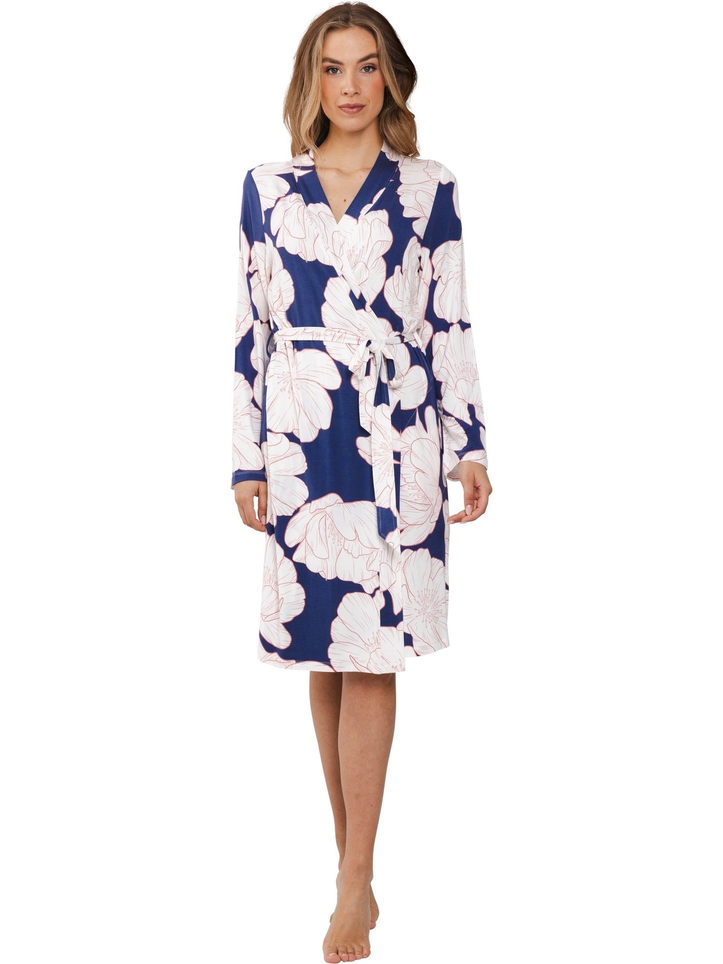 Morning gown kimono 100cm 171251-204-1 520 blue