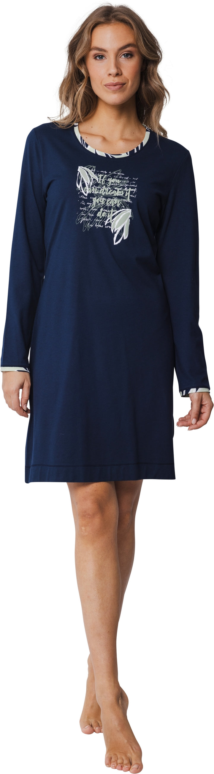 Nightdress 95cm 10242-128-5 529 blue