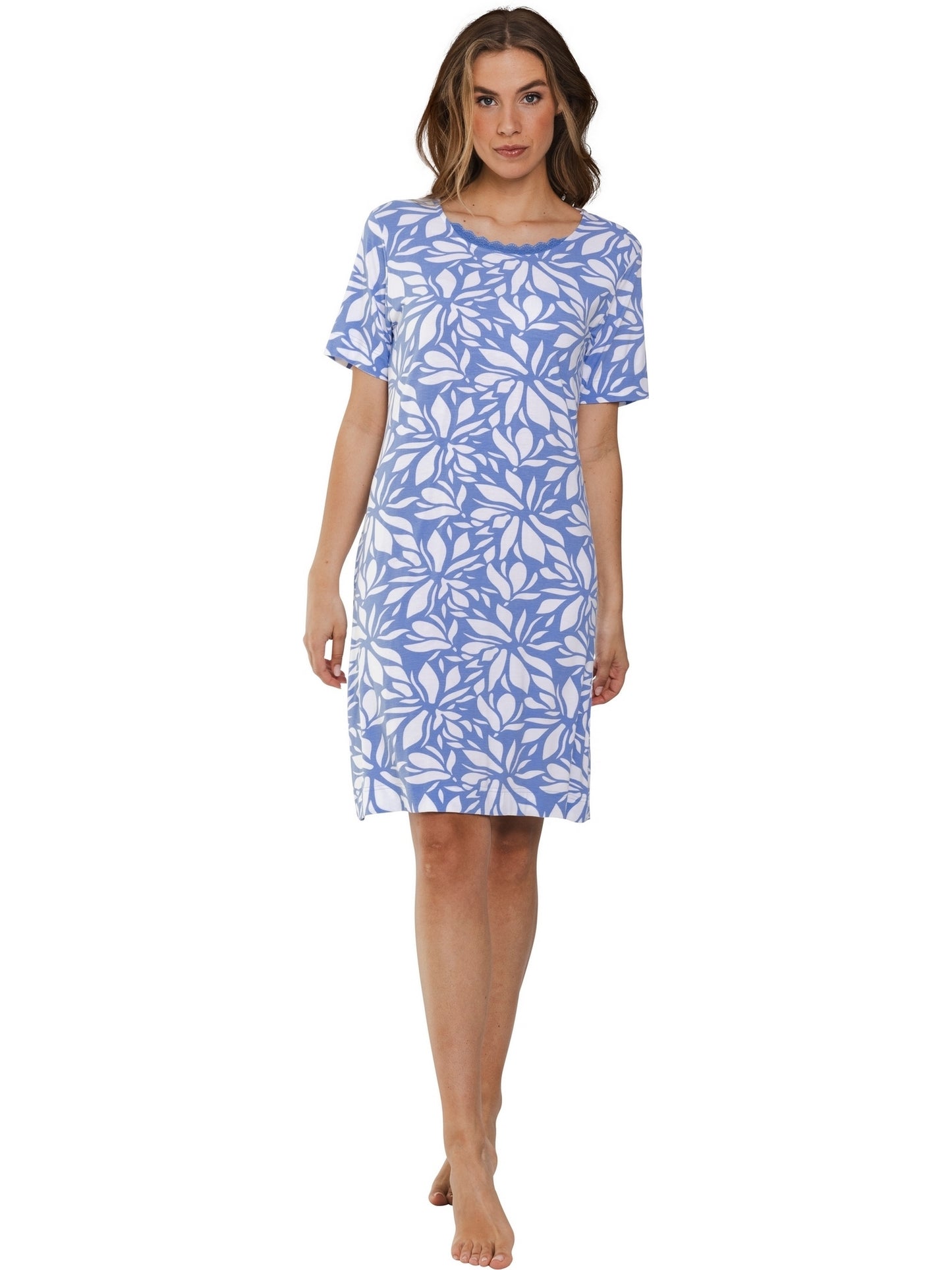 Nightdress 95cm 111251-119-1 510 blue