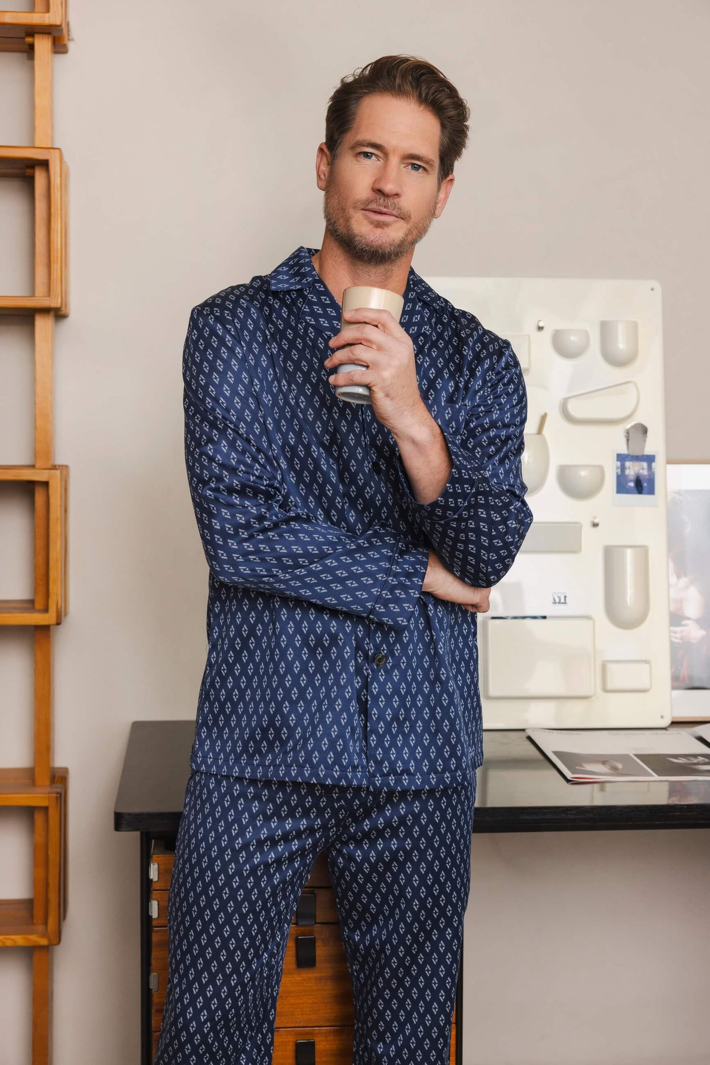 Pyjama 27242-714-6 526 blue