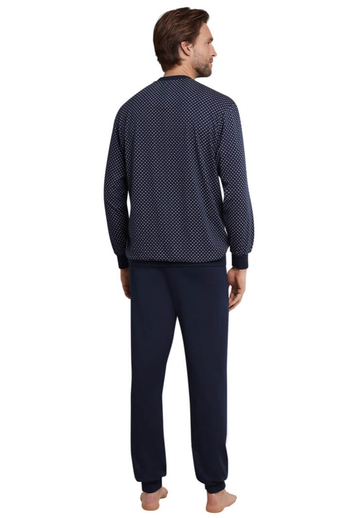 Pyjama Long 159620 803 dark blue