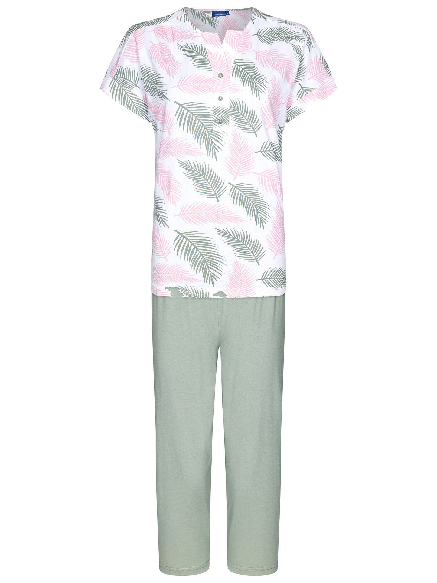 Pyjama capri pants 20241-154-4 203 light