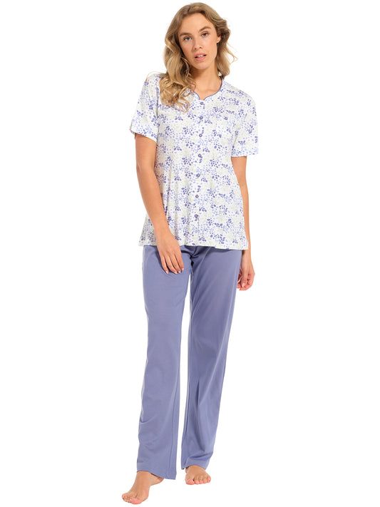 Pyjama long pants 20241-126-6 516 Blue
