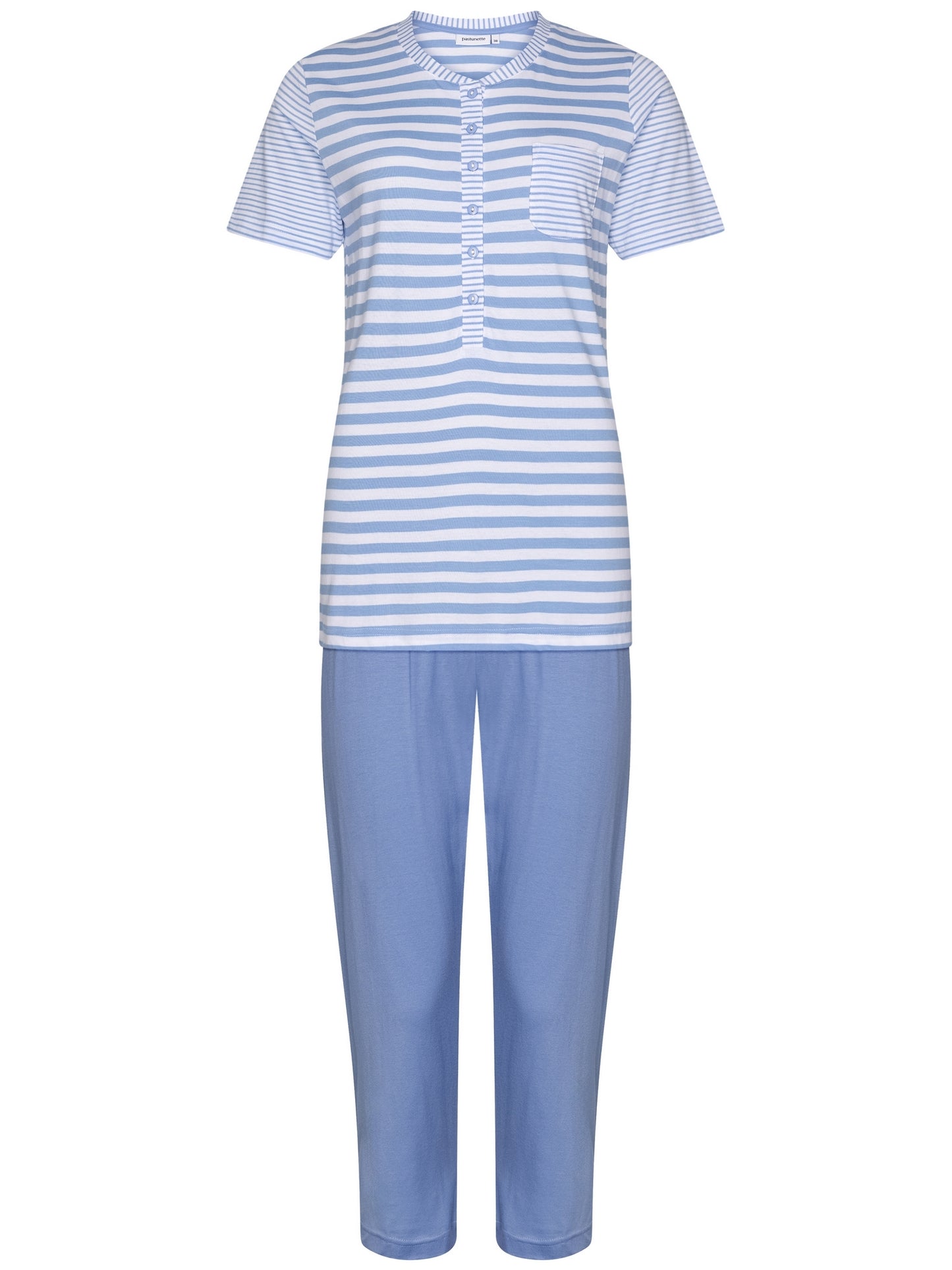 Pyjama with buttons 121251-130-1 510 blue