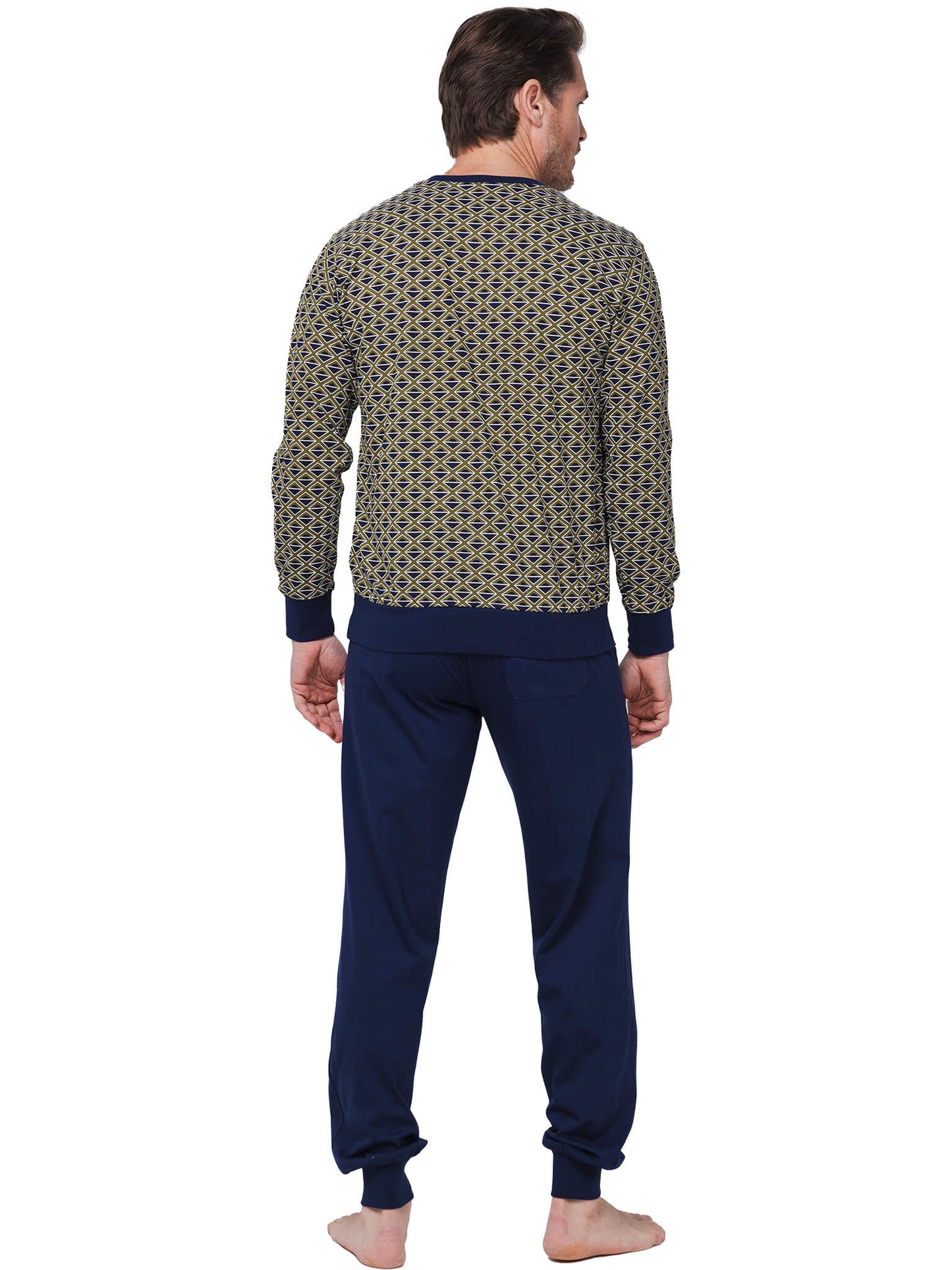 Pyjama with buttons 122252-508-1 blue 520