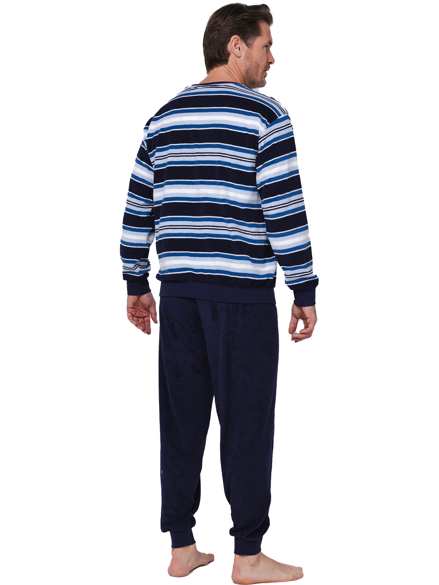Pyjama with buttons 122252-822-1 blue 520