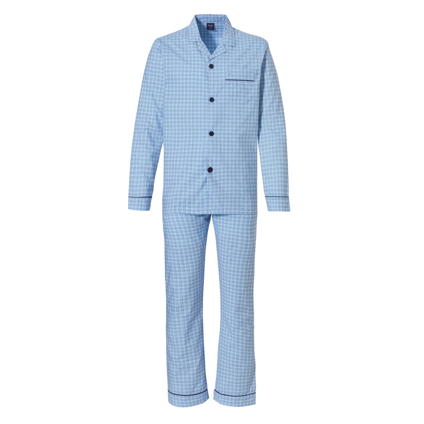 Pyjama with long pants straight leg 27231-700-6 501 blue