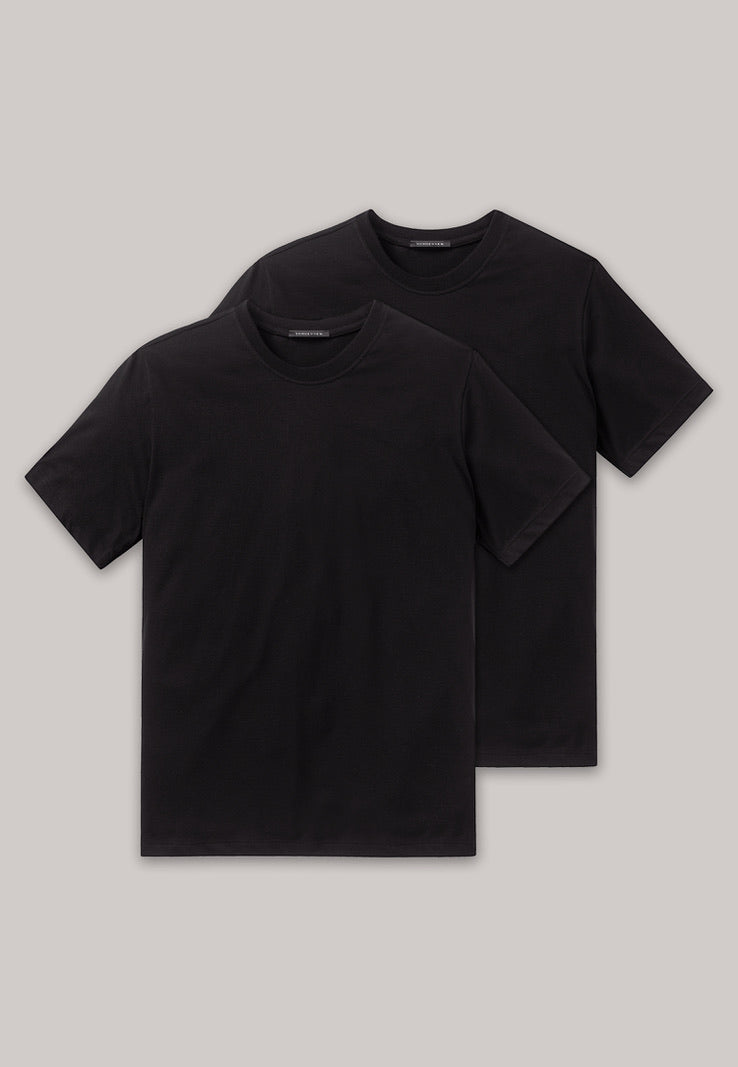 Shirt 1/2 208150 000 zwart