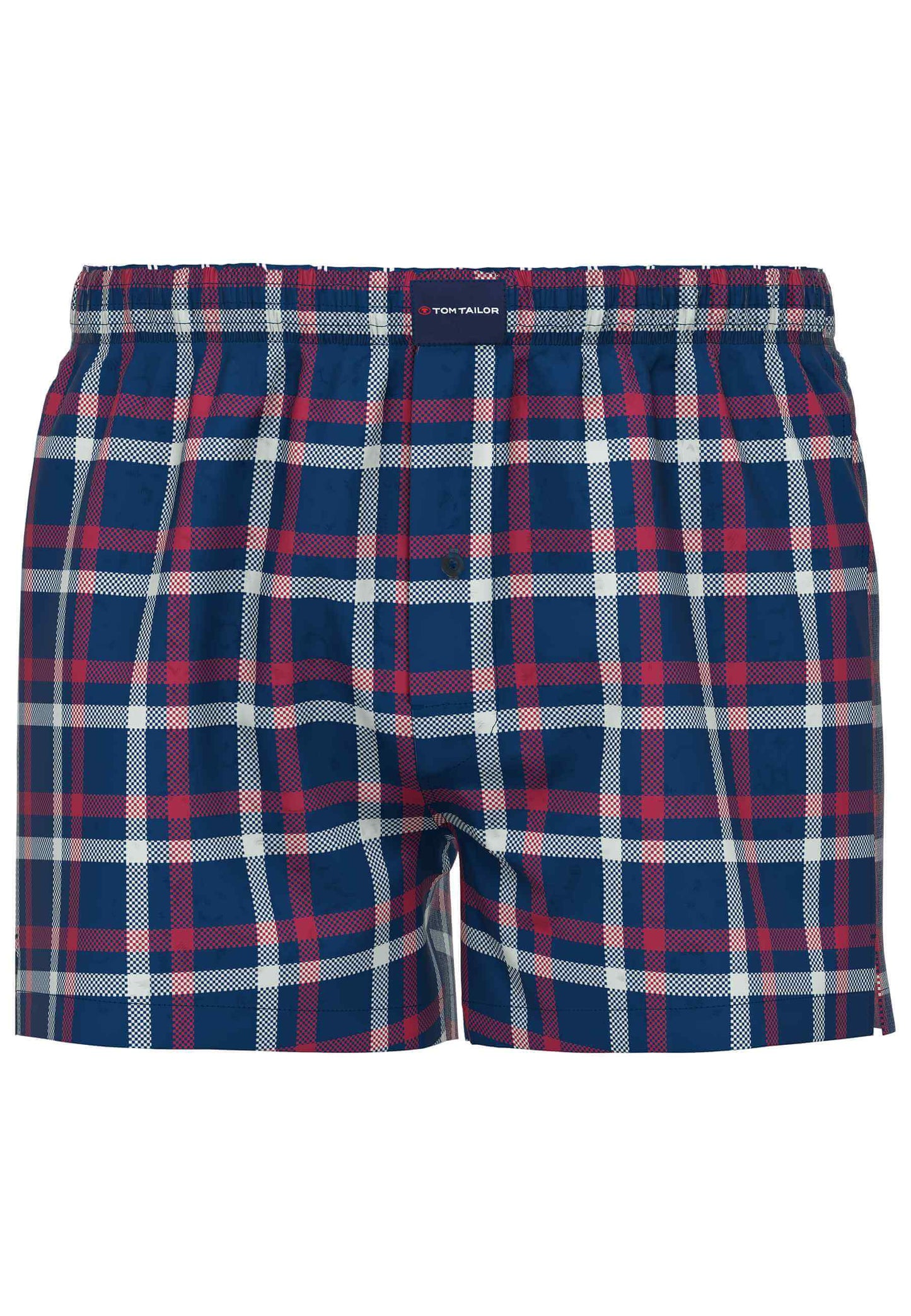 Short 75219 434 rot-dunkel-Karo