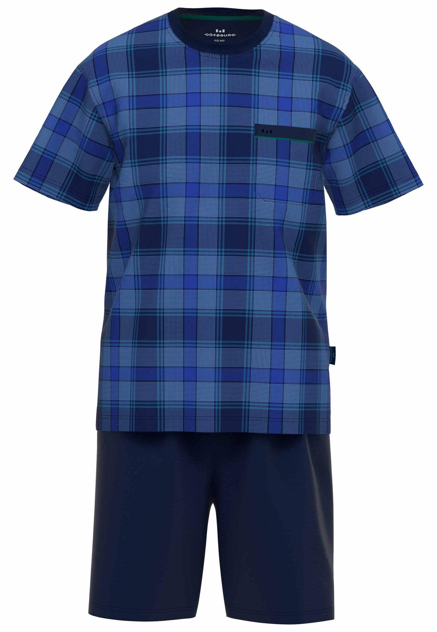 Shorty, Rundhals 452294/4009 654 blau