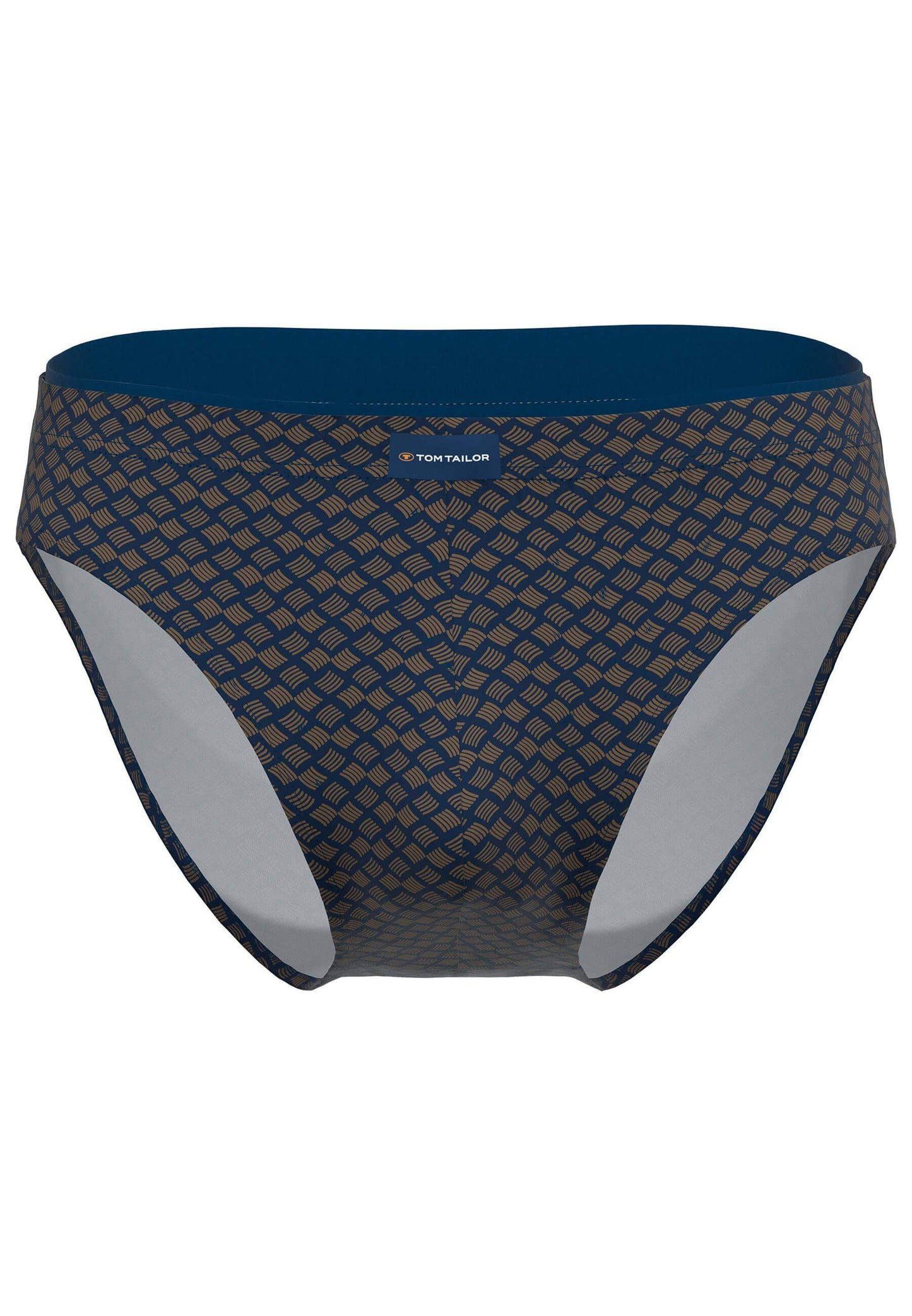 Slip 75204 535 braun-dunkel-Allover