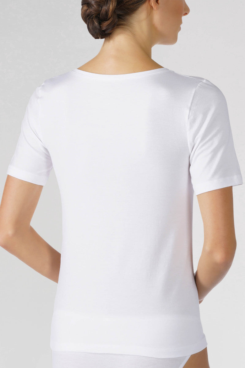 Top 1/2 armel  GOTS 26815 1 weiss