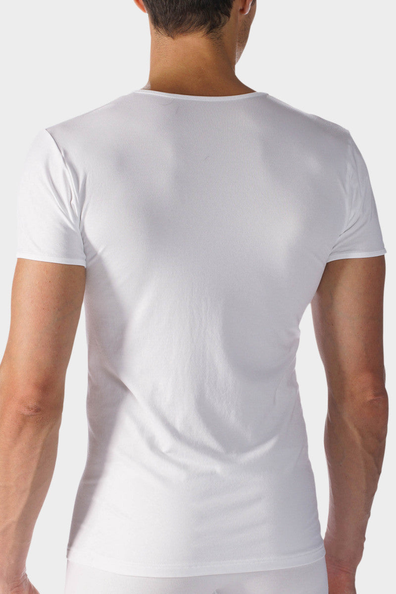 V-Neck 42507 101 weiss