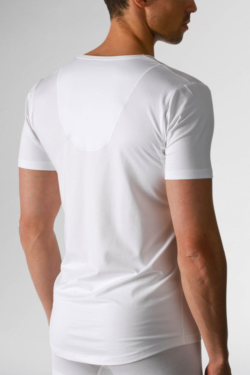V-Neck 46038 101 weiss