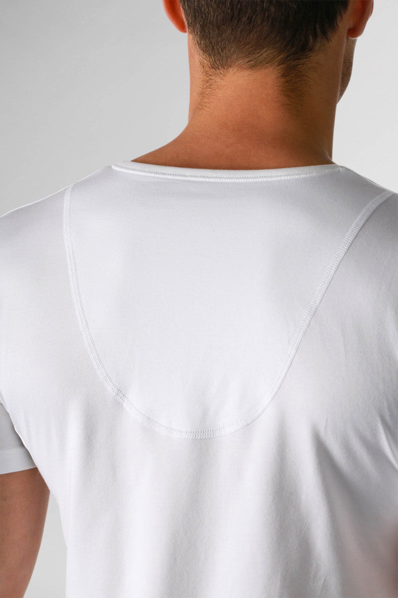 V-Neck 46038 101 weiss