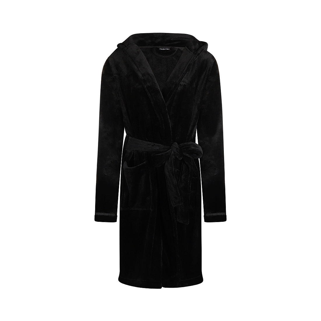 Women short bathrobe Q53188-38 99 Black