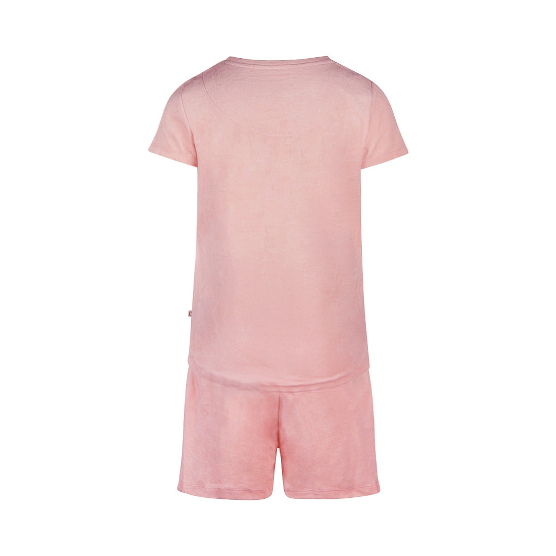 Women velours short set P55133-38 L71 Light pink