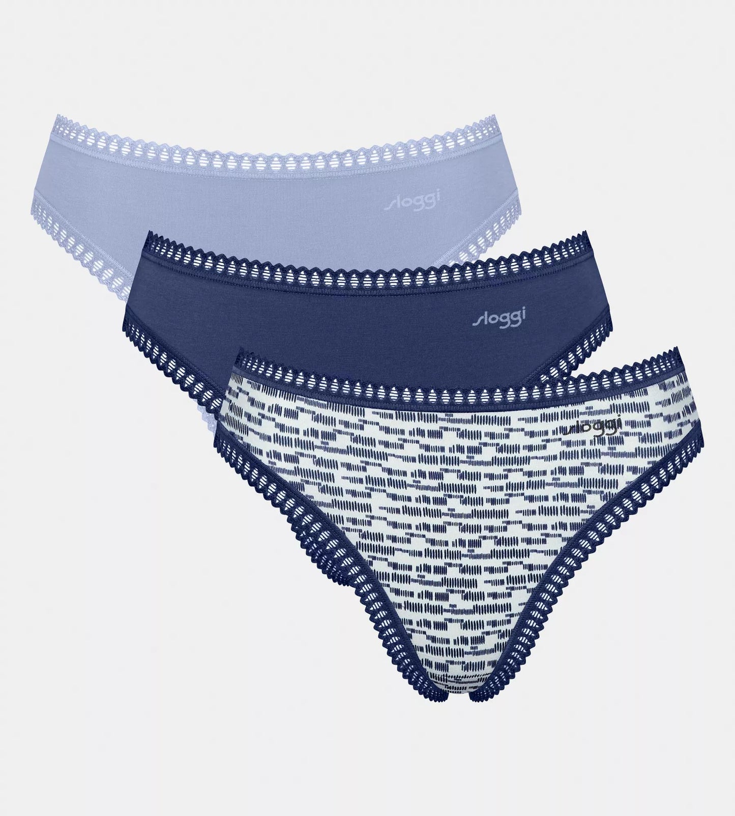 sloggi GO Crush High leg C3P 10219672 V003 MULTIPLE COLOURS 3