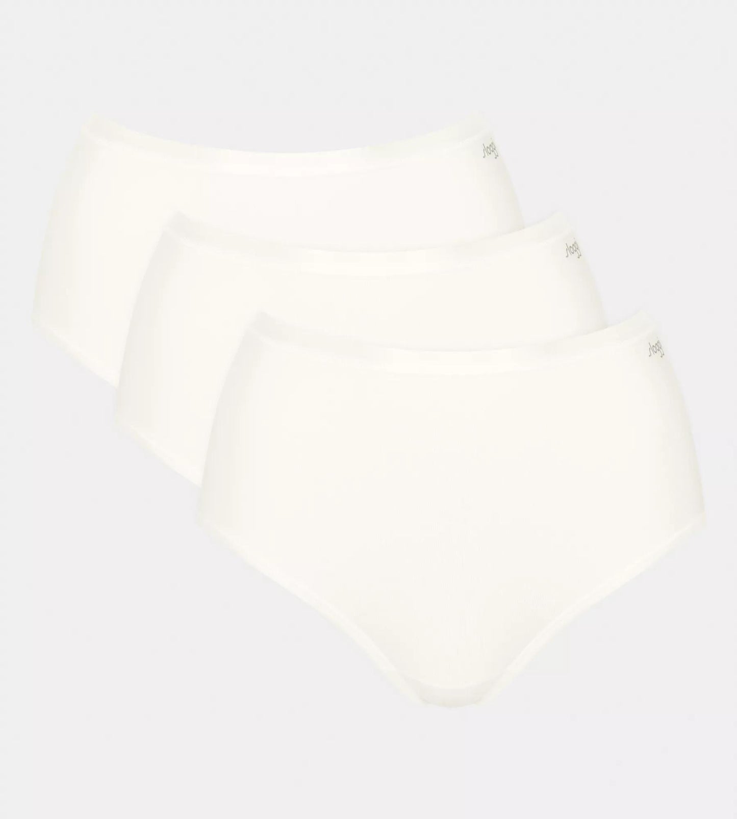 sloggi GO Daily Cotton Highwaist 3P 10222332 00GZ SILK WHITE