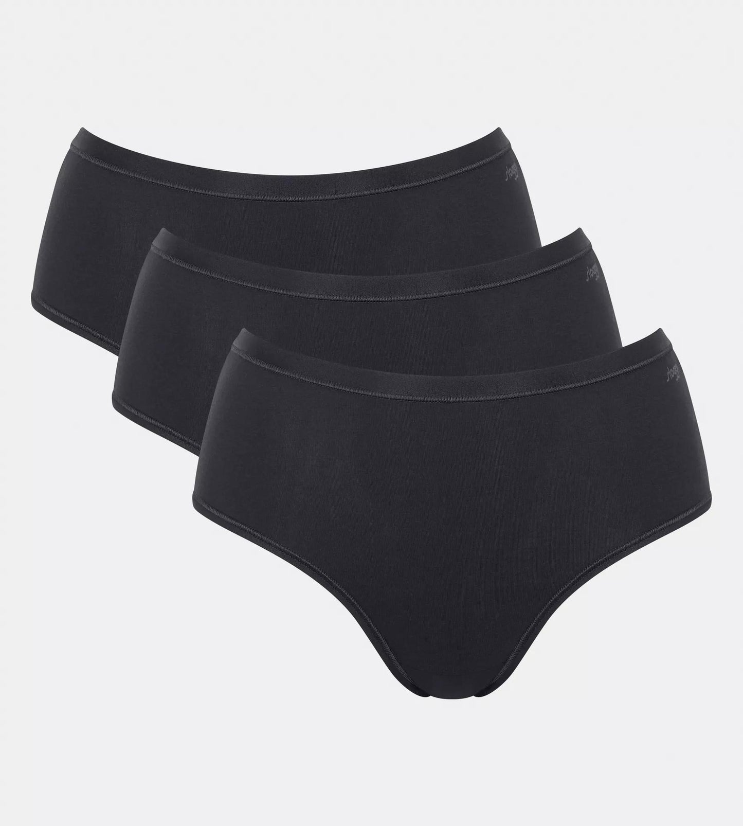 sloggi GO Daily Cotton Midi 3P 10222325 0004 BLACK