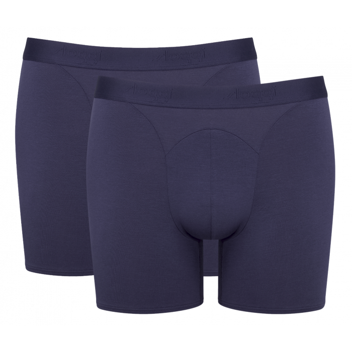 sloggi men EVER Soft Short 2P 10209425 00SR INDIGO BLUE