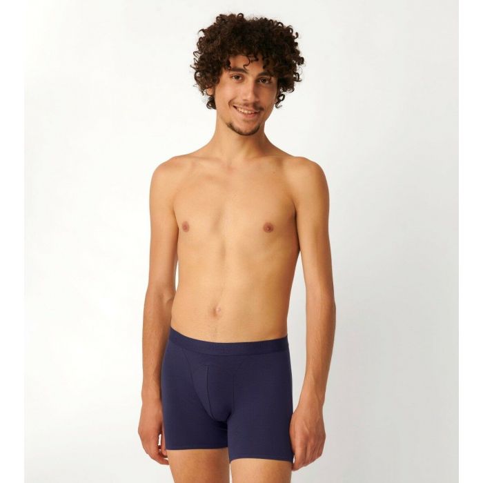 sloggi men EVER Soft Short 2P 10209425 00SR INDIGO BLUE