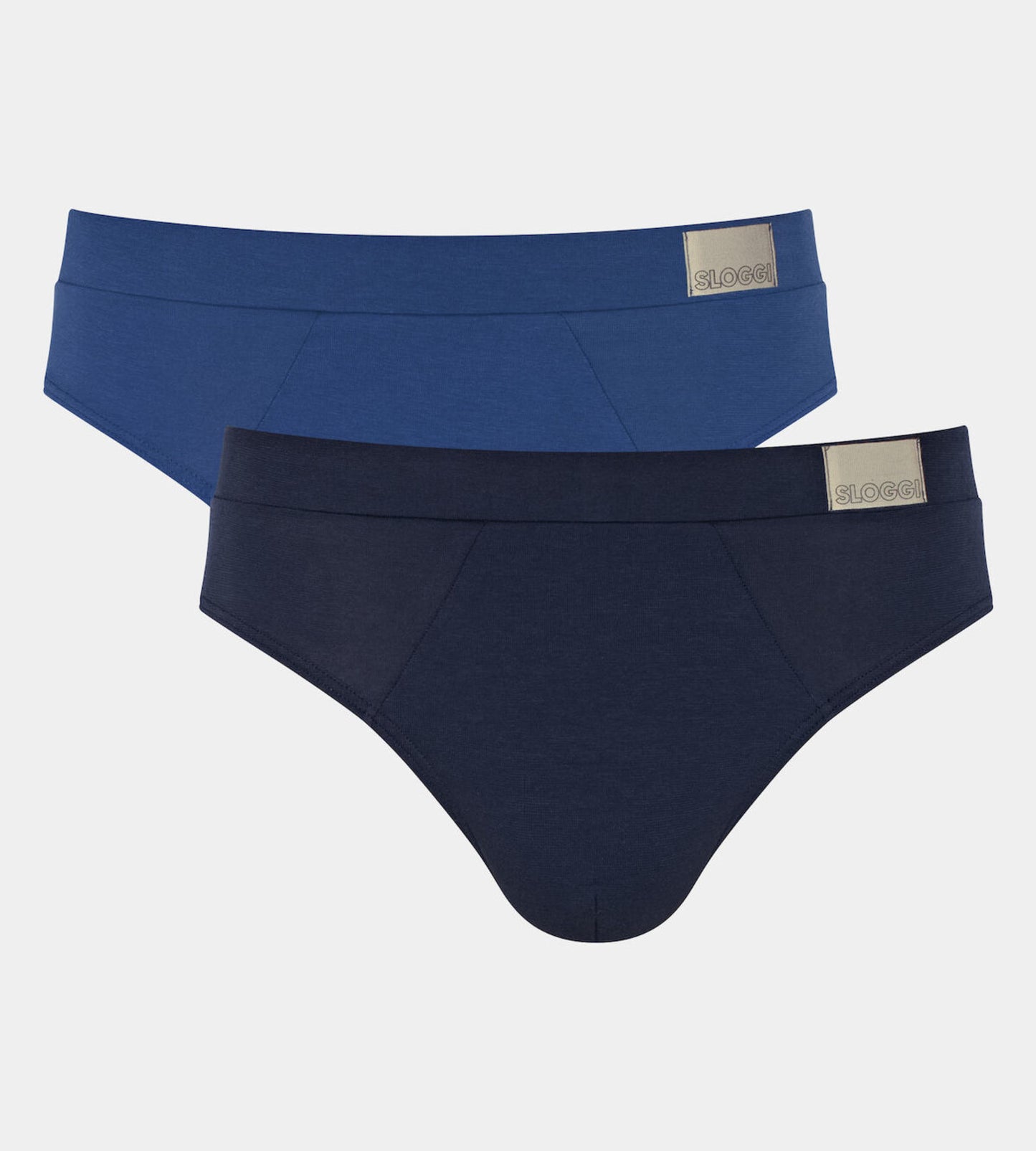 sloggi men GO Natural Brief C2P 10214618 M008 BLUE - DARK COMBINATION
