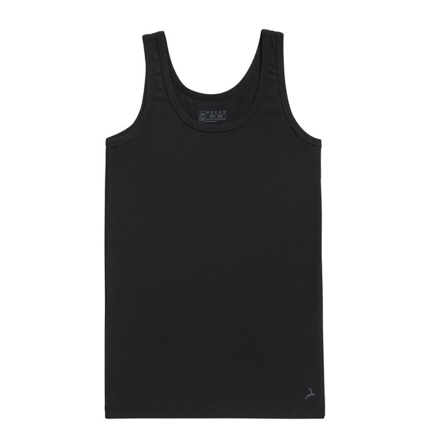 Cotton Stretch boys singlet 31964 090 black